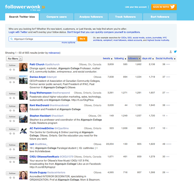 Follower Wonk