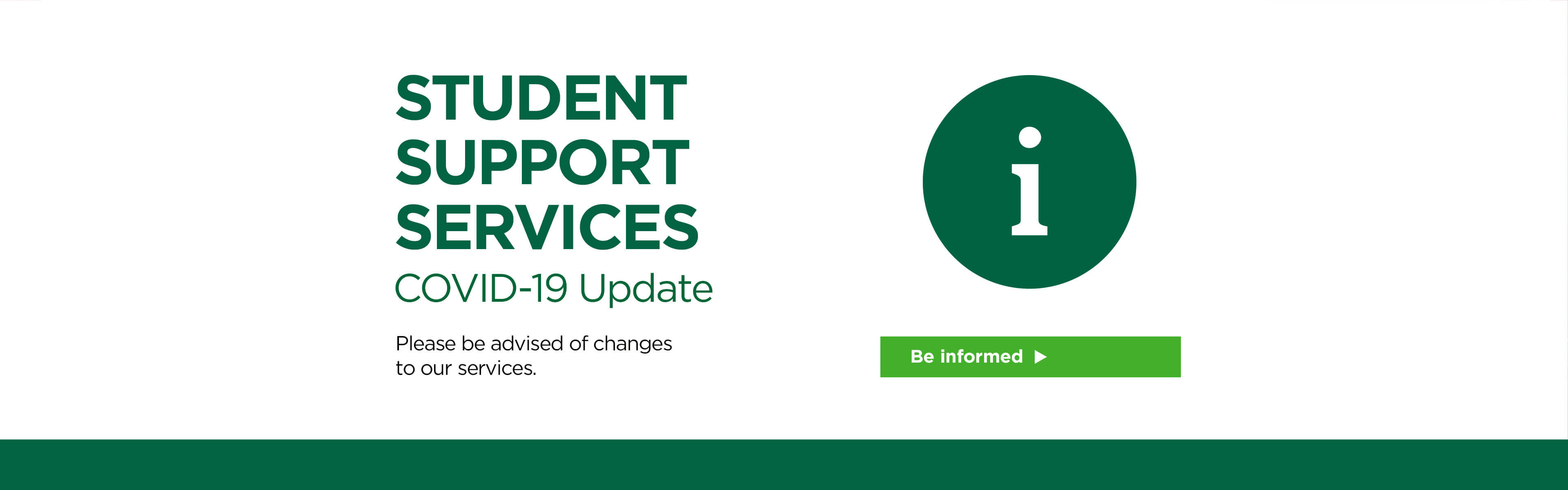 Coronavirus Service Update