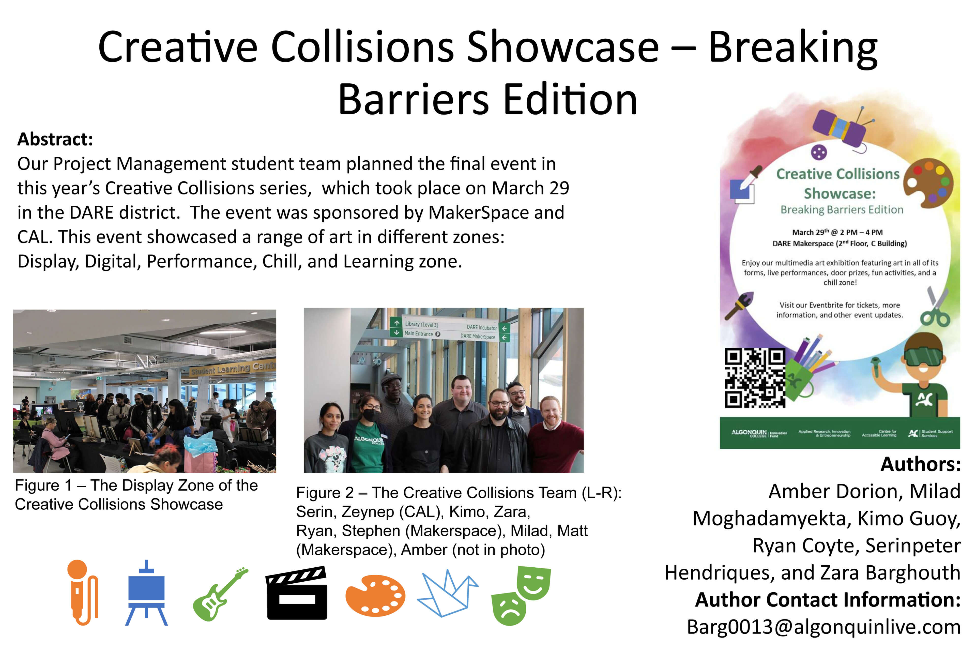 Creative Collisions End of Year Showcase | Applied Research