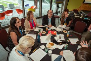 professionals around table