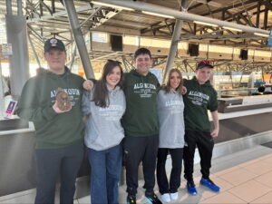 BESEM students on the way to Ireland