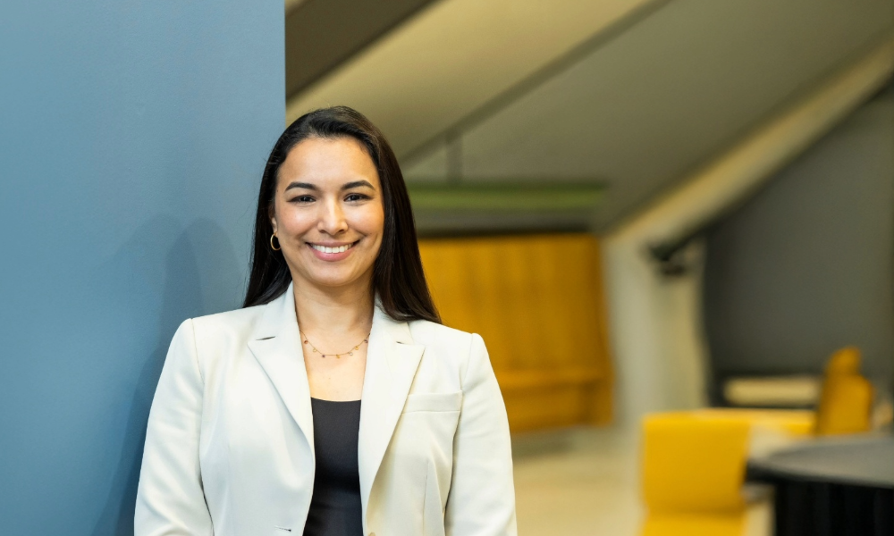 Business Development and Sales program_female student in business suit