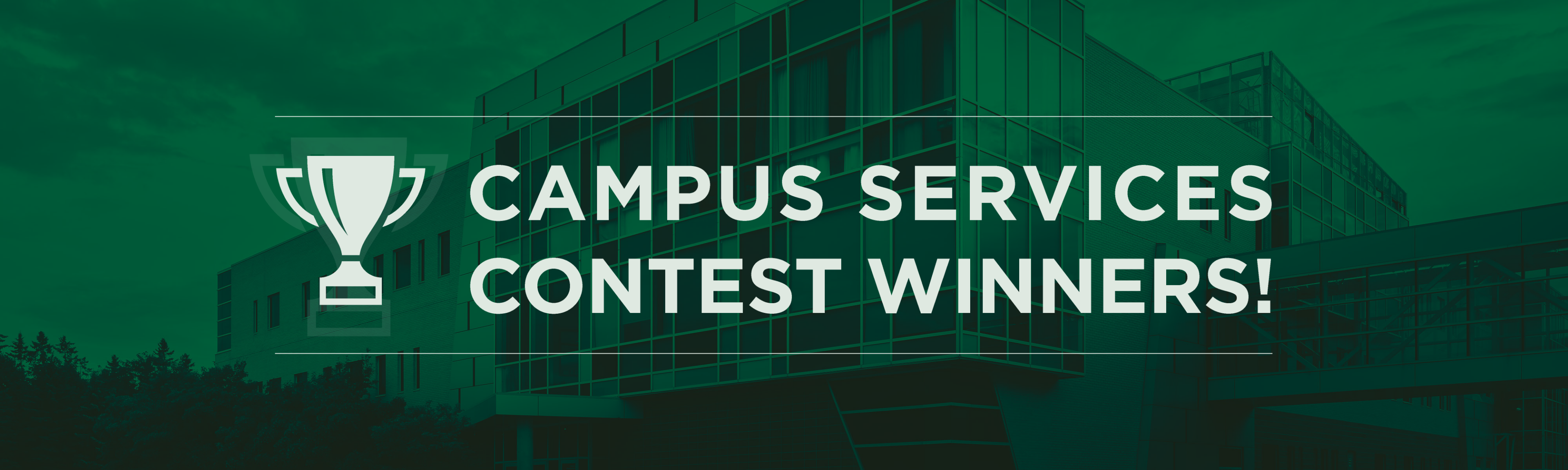 Campus Services Contest Winners