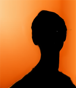 Silhouette headshot