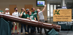 The world's largest Pepper Grinder
