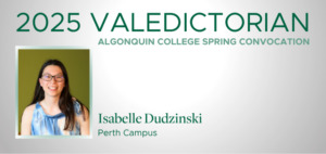 2025 Perth Valedictorian Isabelle Dudzinski