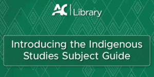 Indigenous Studies Subject Guide
