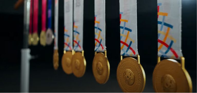 Photo of Kimana Mar's competition medals