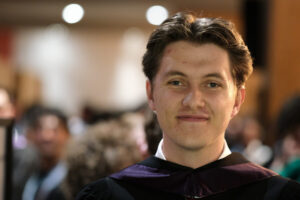 Oskar Linkruus at the Algonquin College 2026 Convocation.
