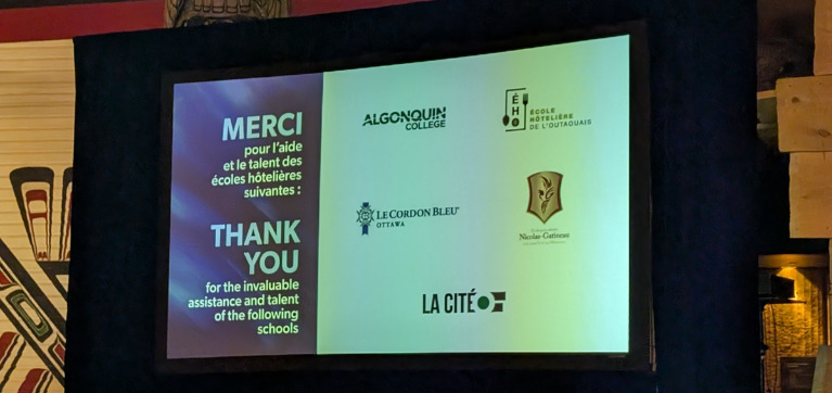 Participating culinary schools.