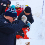 AC Day 1 Winter 2024 intake ice sculpting