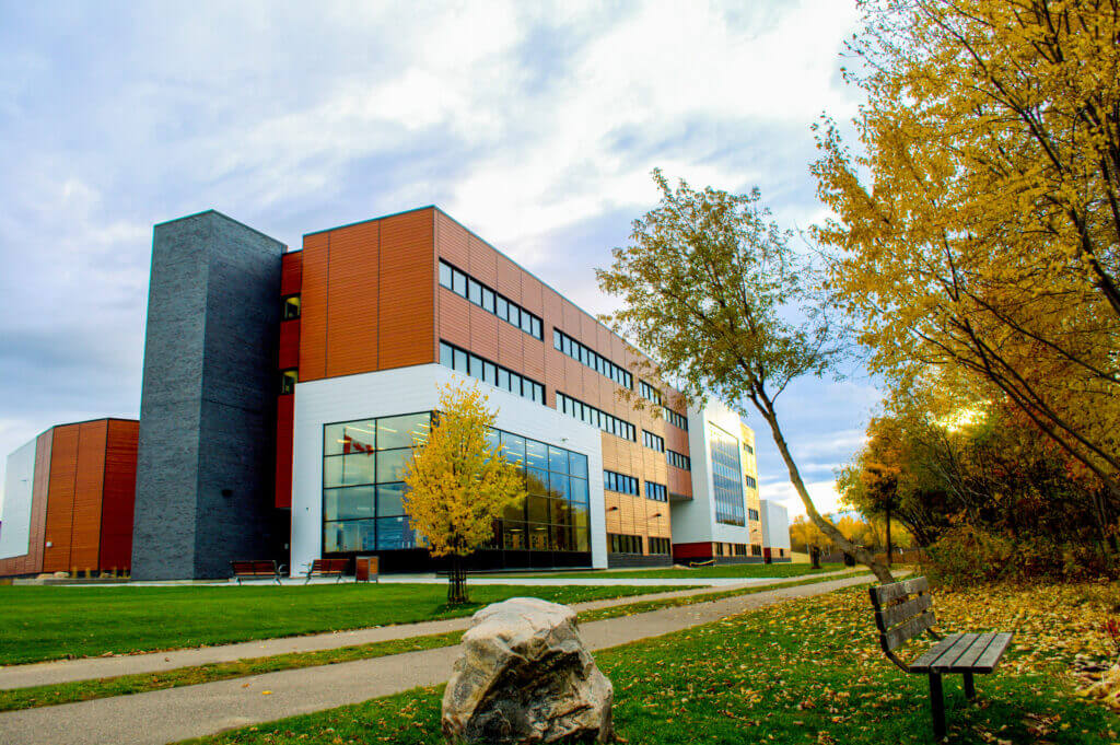 Pembroke Campus in the fall.
