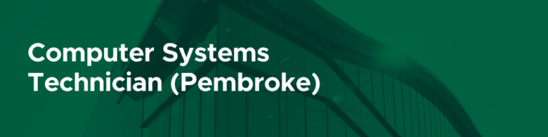 Computer Systems Technician (Pembroke)