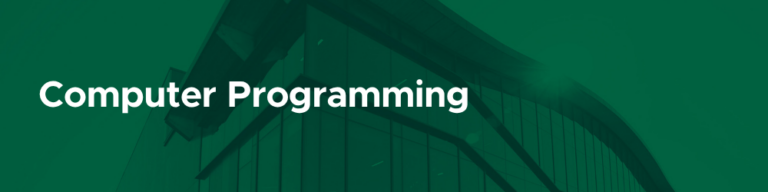 Computer Programming
