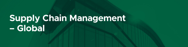 Supply Chain Management – Global