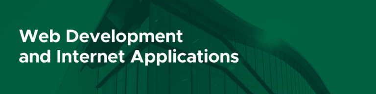 Web Development and Internet Applications
