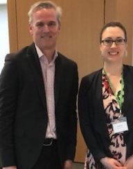 Matt Wheatley, Stakeholder Relations Lead, Cooperative Education; Michele Hall, English Professor, School of Media and Design