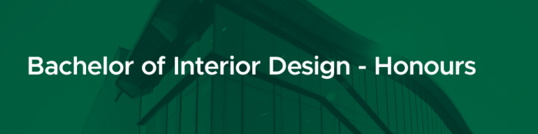 Bachelor of Interior Design - Honours