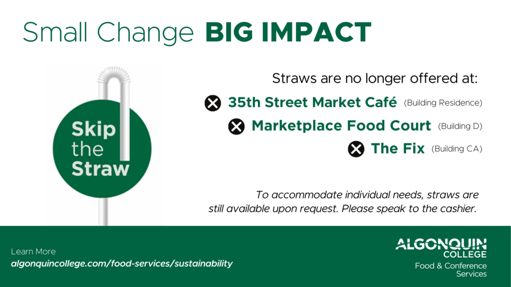 Skip the straw campaign
