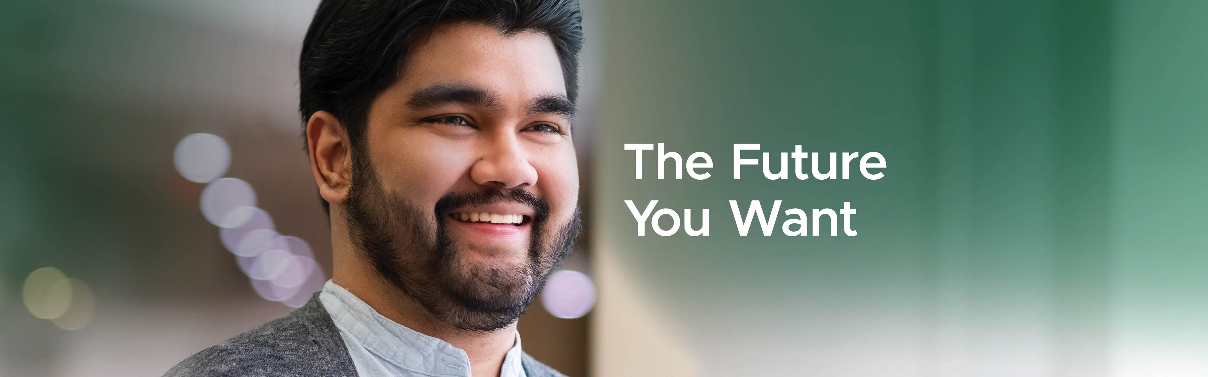 portrait of Hari on campus