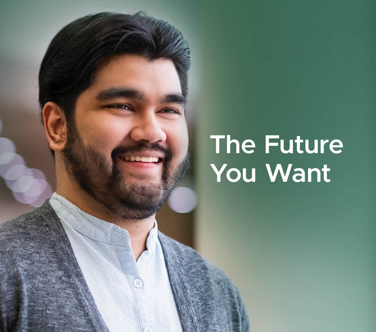 portrait of Hari on campus