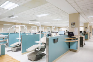 photo of inside the dental clinic at the Ottawa campus
