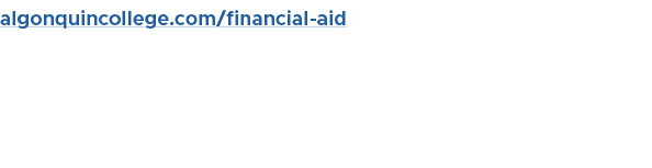 algonquincollege.com/financial aid