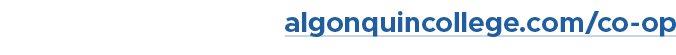 algonquincollege.com/co op 