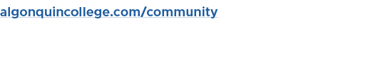 algonquincollege.com/community