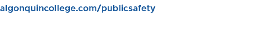 algonquincollege.com/publicsafety