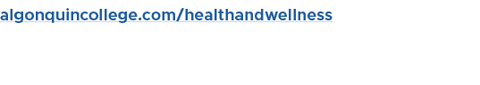 algonquincollege.com/healthandwellness