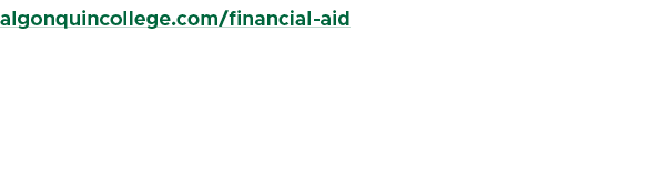 algonquincollege.com/financial aid