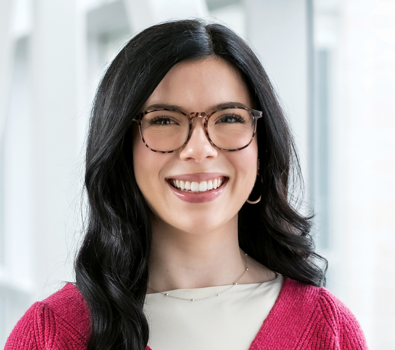 portrait of erin on campus