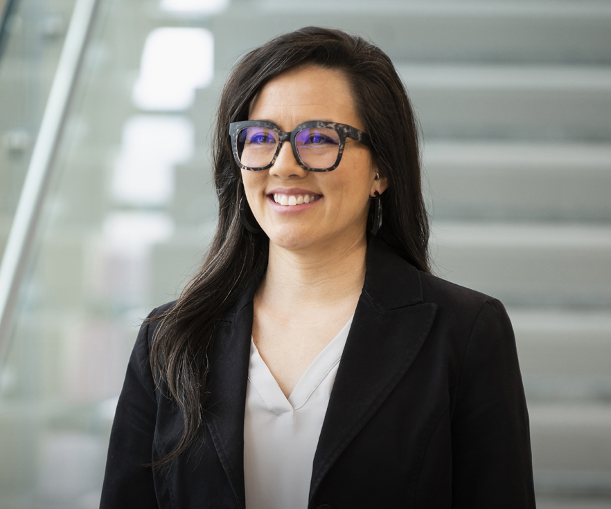 portrait of Andrea on campus