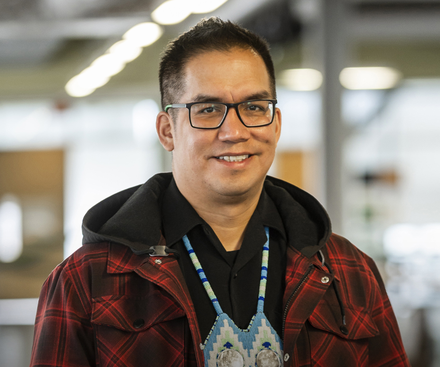 portrait of Randy on campus
