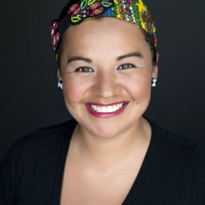 A portrait of Chef Marie-Cecile Kakgoosh Nottaway-Wawatie.