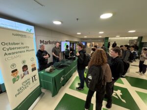CSAM Awareness Booth at Ottawa Campus