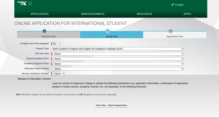 Apply for a Second Program - International Education Centre