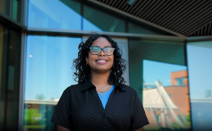 Photo of student smiling