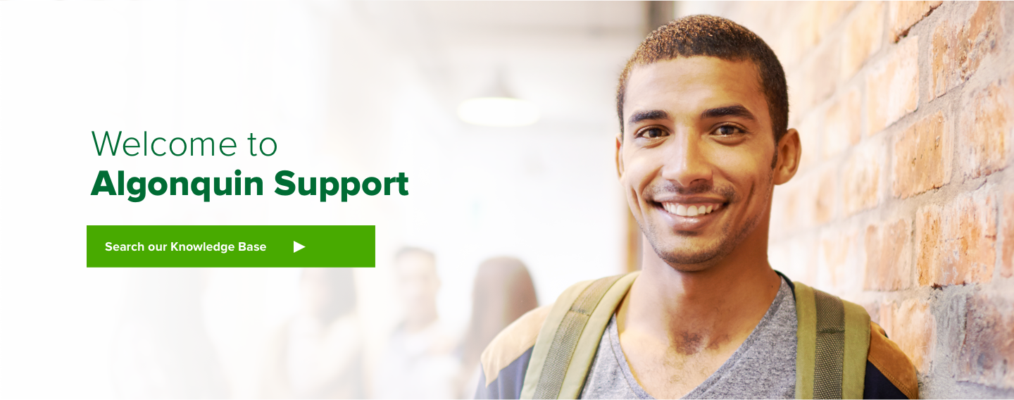 Welcome to Algonquin Support