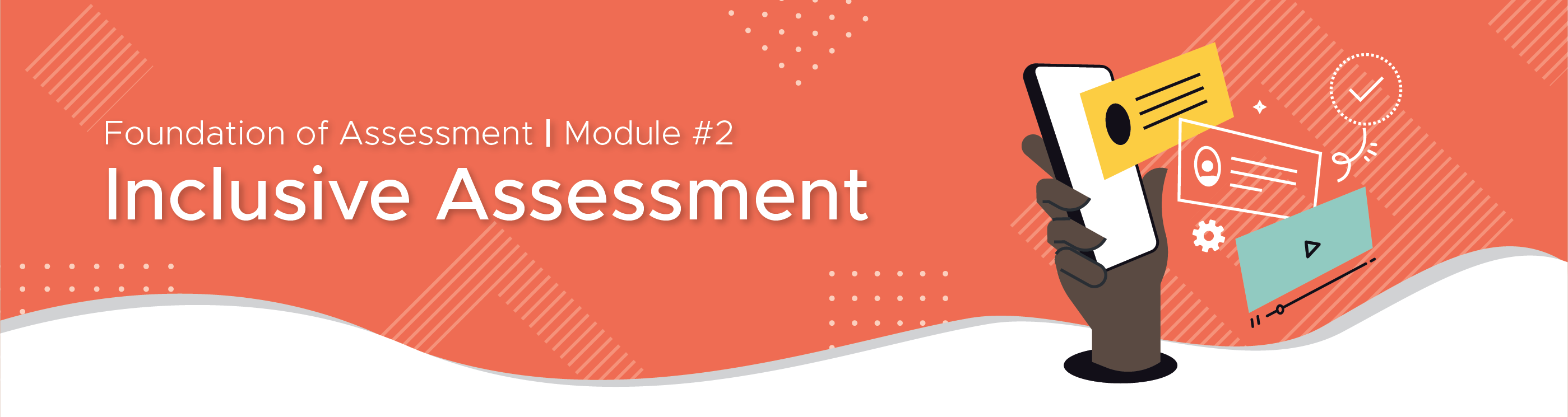 Inclusive Assessment banner