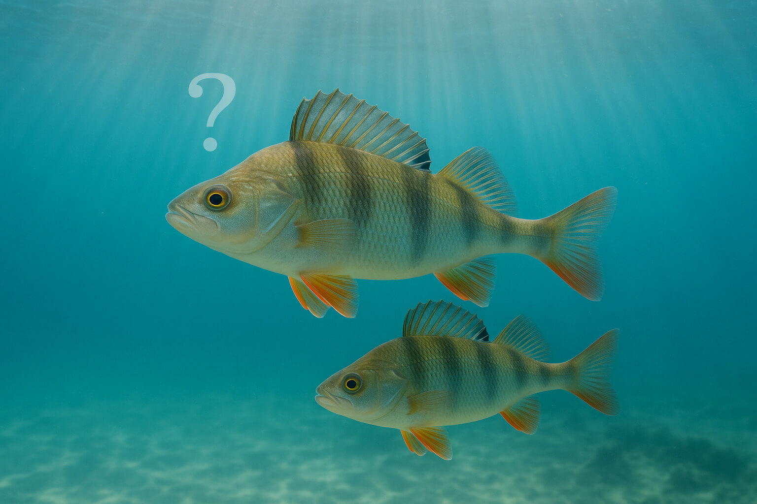 Two fish in the ocean