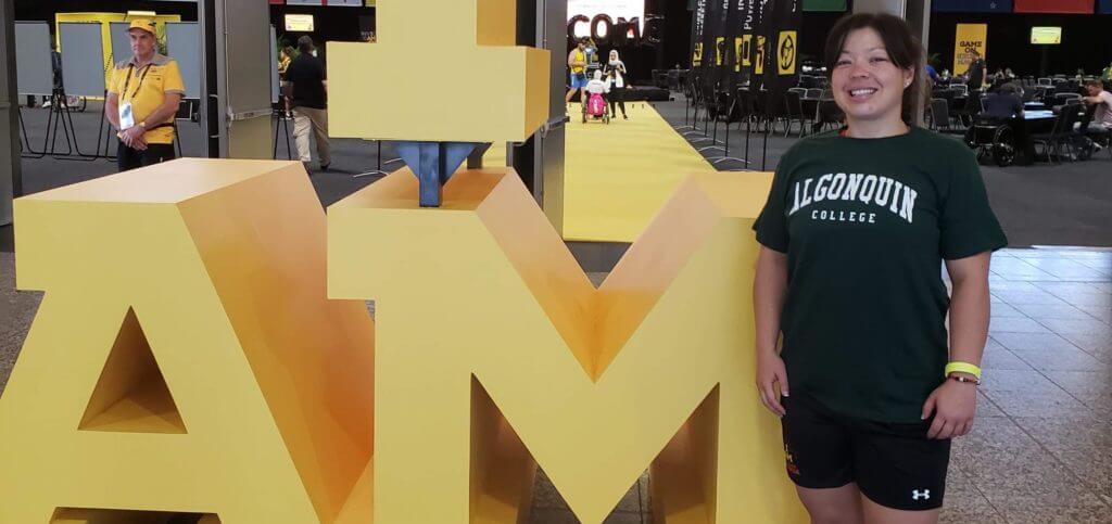 Algonquin College alumna wins medals at Invictus Games