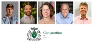 Headshot of convocation honorees