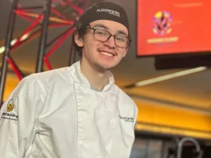  Joshua Qiyuk, Algonquin College culinary student.