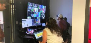 students working on the On Air broadcast 2026