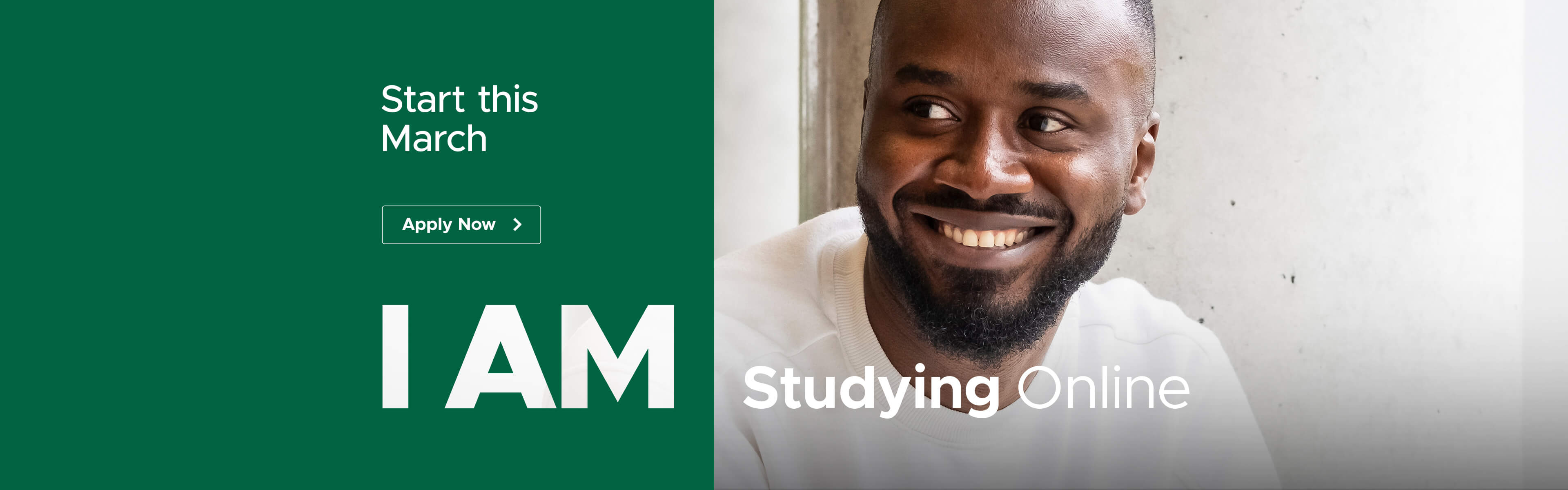 AC Online alumnus Samuel smiling