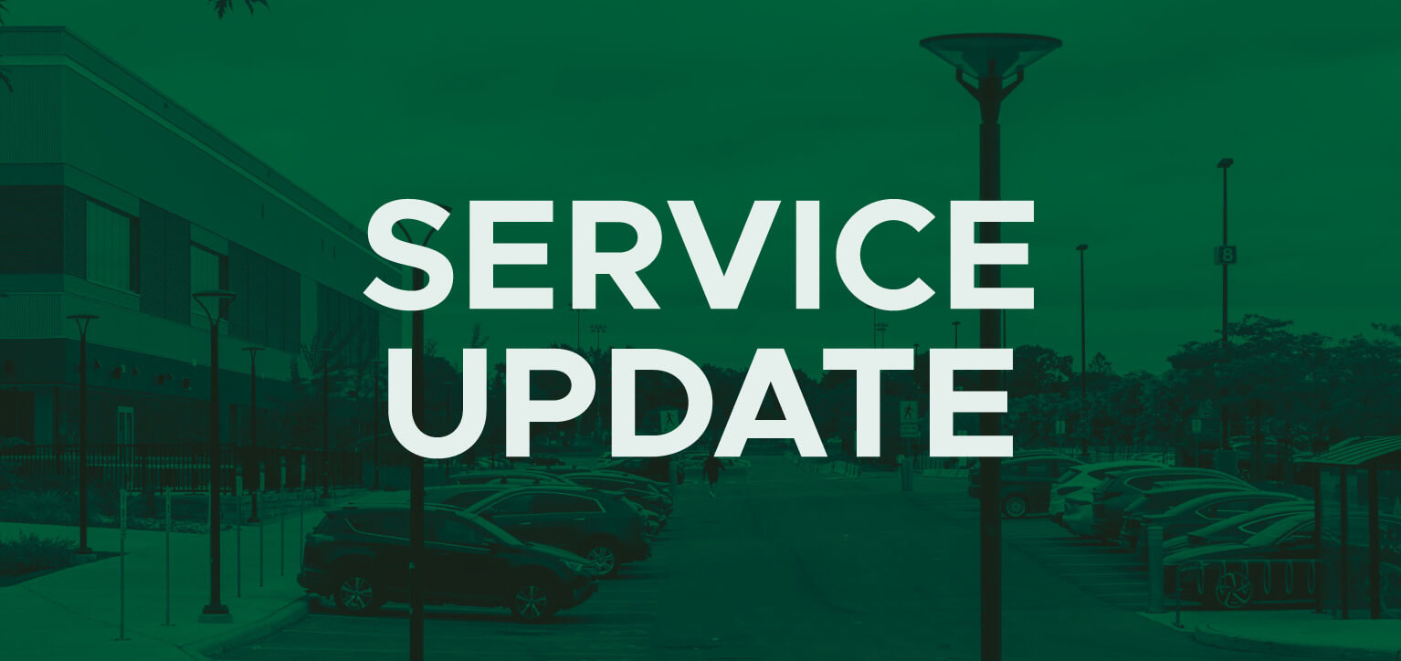 Parking Service Update