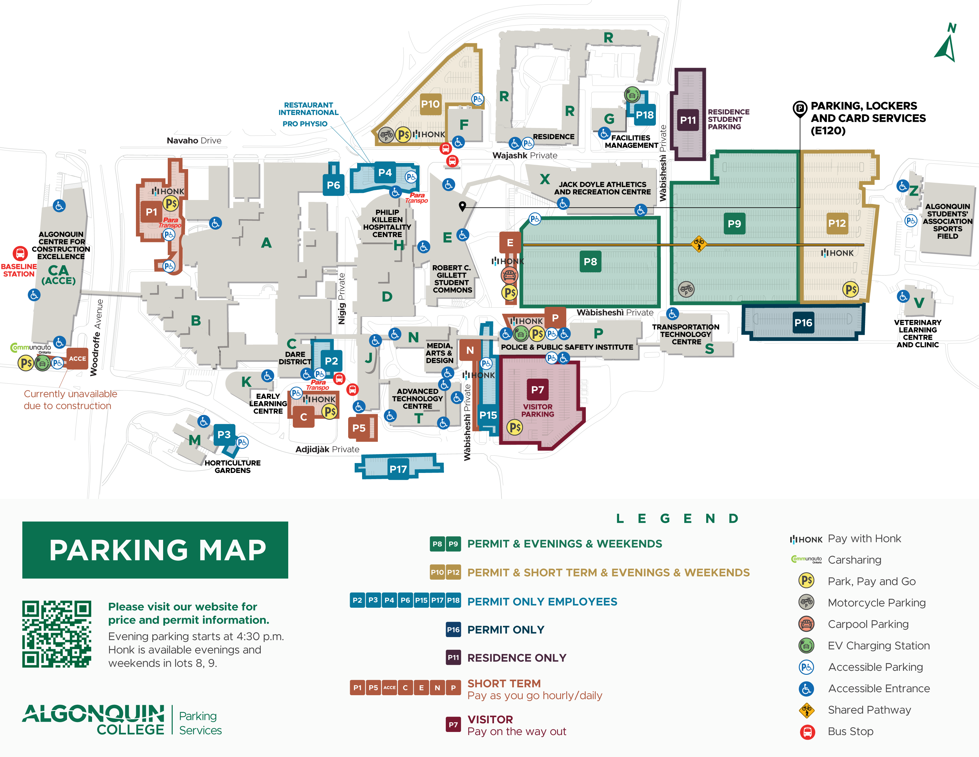 Parking Map 2025-26