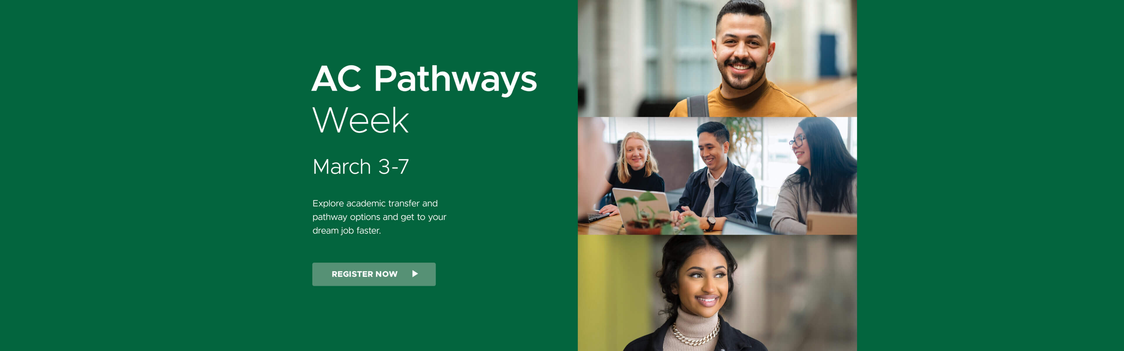 AC Pathways Week. March 3-7.